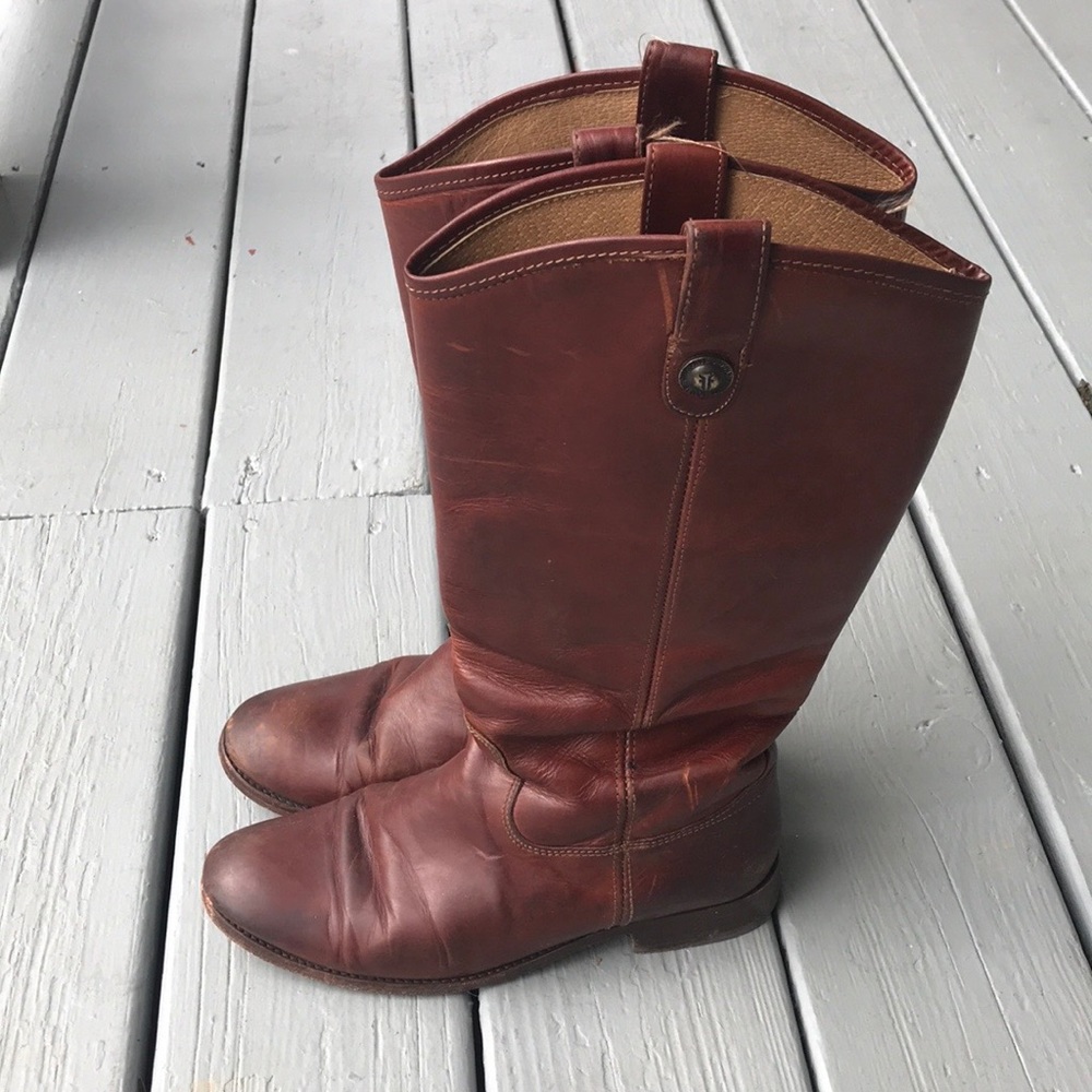 Frye Melissa Button Riding Boots